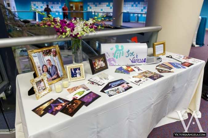 Disney guest book table